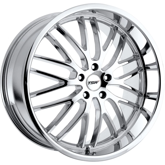 17x8 Chrome Wheel TSW Snetterton 5x4.5 40