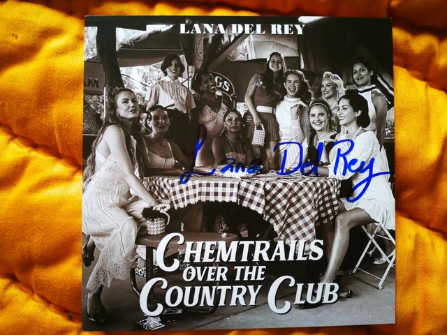 LANA DEL REY "Chemtrails Over The Country Club" CD + SIGNED CARD NEUF SCELLE 3