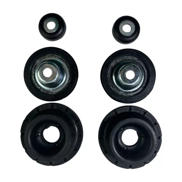 Front Upper Shock Strut Mount Kit Cushion Bering Pair For 93-02 VW Golf Jetta