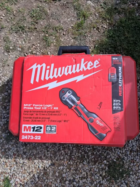 Milwaukee 2473-22 M12 Force Logic Press Tool Kit 2