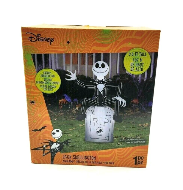 THE NIGHTMARE BEFORE Christmas Jack Skellington Airblown Inflatable 3.5