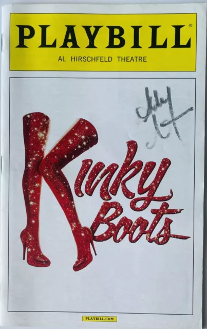 Kinky Boots - Broadway Playbill - Jan 2014 - Signed - Abby Mueller