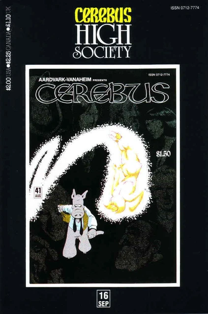 Cerebus High Society #16 FN; Aardvark-Vanaheim | 41 Dave Sim - we combine shippi