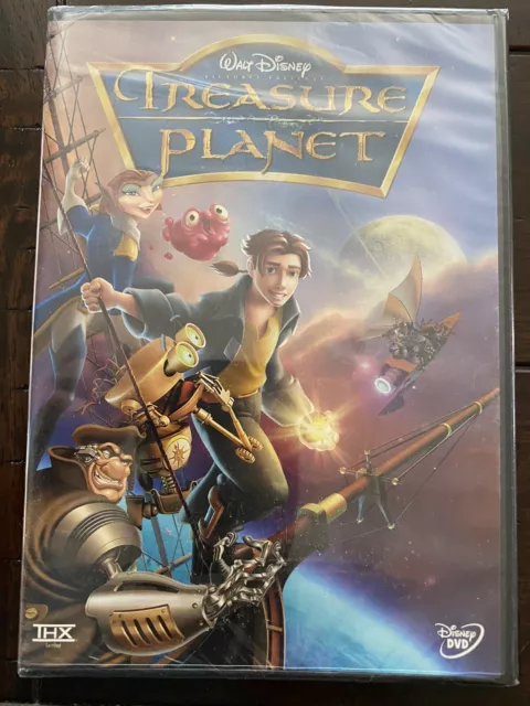 Walt Disney Pictures Presents TREASURE PLANET (DVD, 2002) - NEW & SEALED!