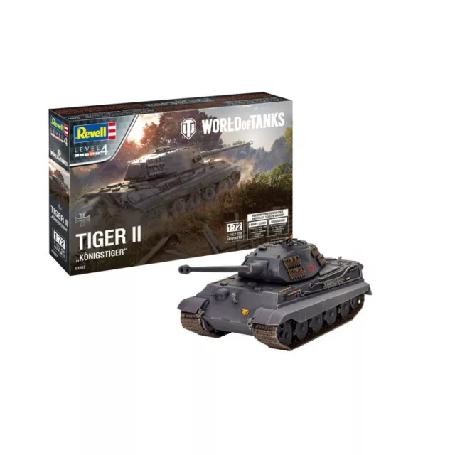 Revell Reve03503 TIGER II AUSF. B "KING TIGER" "WORLD OF TANKS" MAQUETTE REVELL