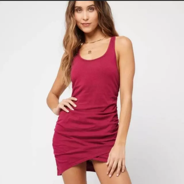 L*Space Wildwood Dress Red NWT Size Medium