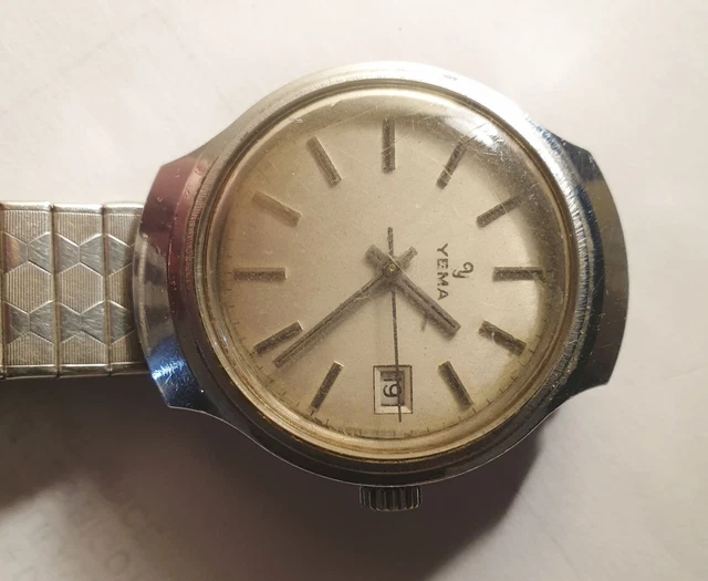 Montre Bracelet YEMA Remontage Mécanique – Mouvement FE 233.68, Occasion