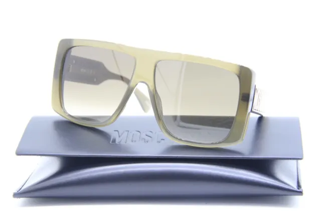 New Moschino Mos 119/S 4C3Ha Olive Gold Authentic Sunglasses W/Case 59-13