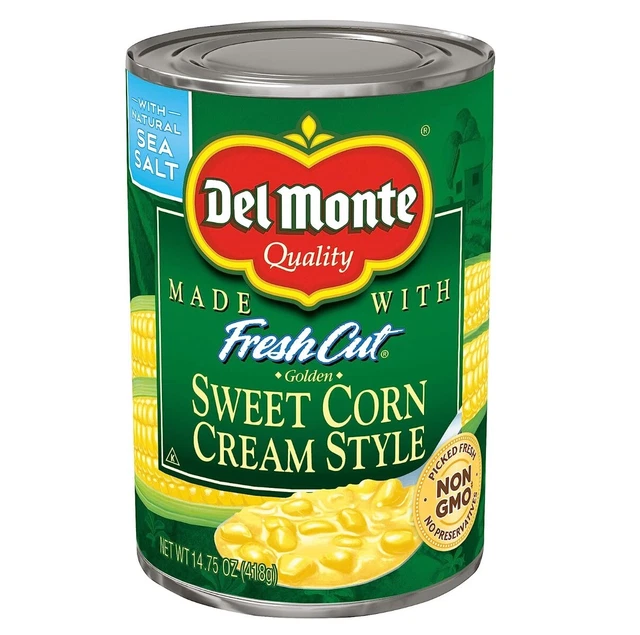 Del Monte mais dolce oro taglio fresco stile crema 418 g