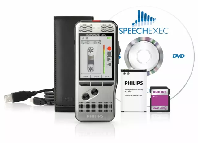 Philips - Pocket Memo Dpm8100 - Diktiergerät - Neu - Ovp