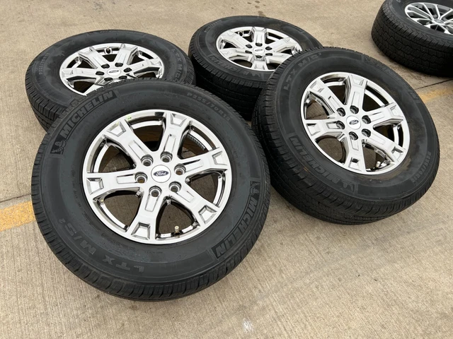 18& FORD F-150 Expedition 2021 2022 2023 OEM rims wheels tires chrome ...