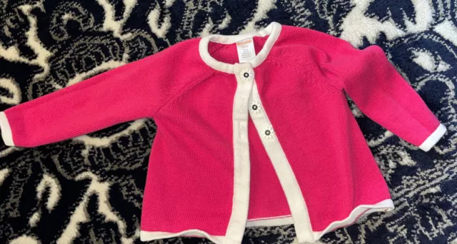 Girls 12-18 Months Gymboree 3 Button Cardigan Sweater