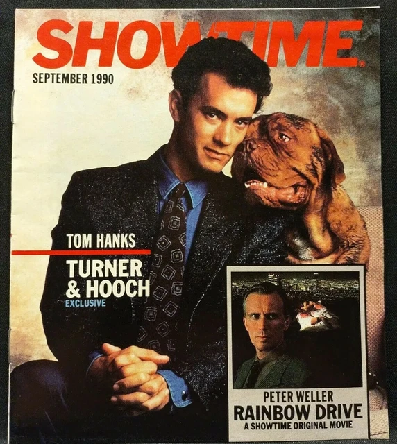 SHOWTIME TV MOVIE Schedule Booklet Program Guide September 1990 Tom