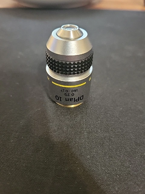 Olympus D Plan 10X/0.25 Microscope Objective BH2 BH CH BHS BH-2 BHTU 160mm