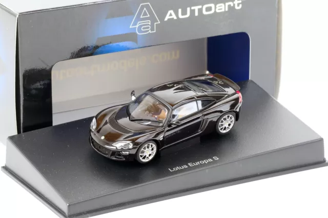 1:43 AUTOart Lotus Europe S Noir Métallisé 55357