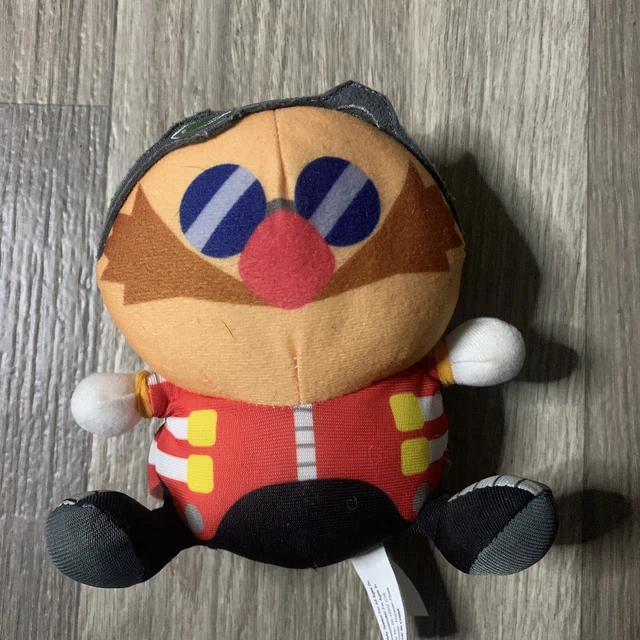 DR. EGGMAN ROBOTNIK Sonic the Hedgehog Plush 10” Stuffed SEGA Toy
