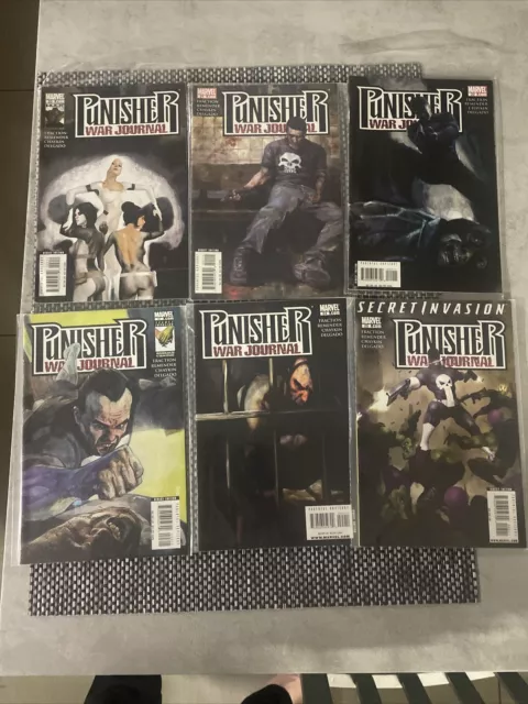 Marvel Comics The Punisher War Journal Secret Invasion Issues #20,21,22,23,24,25