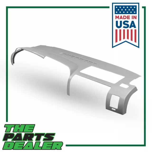 Molded Dash Cover for 07-13 Silverado Sierra in Dark Titanium Grey 83* 88*