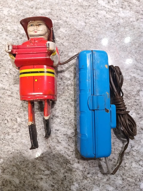 1950 MARUSAN KOSUGE Ford Auto Polizia Giocattolo Di Latta Giappone Per - Foto 3