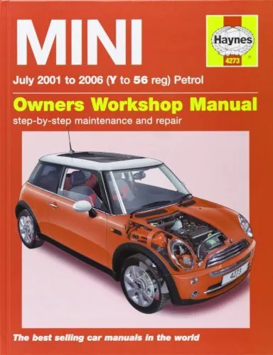 Mini (Petrol) Service and Repair Manual: 2001 to... by Randall, Martynn Hardback