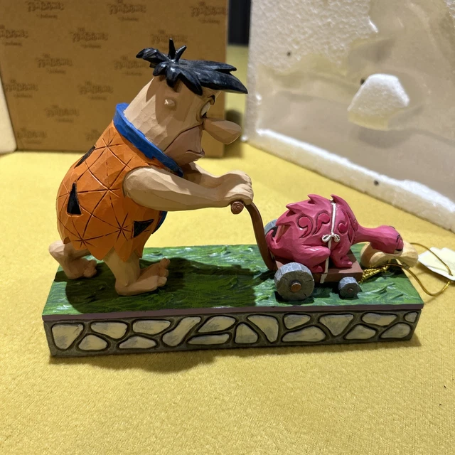 Hannasaurus RARE JIM SHORE Hanna-Barbera Fred Flintstones Figure “Mower-a-Saurus ...
