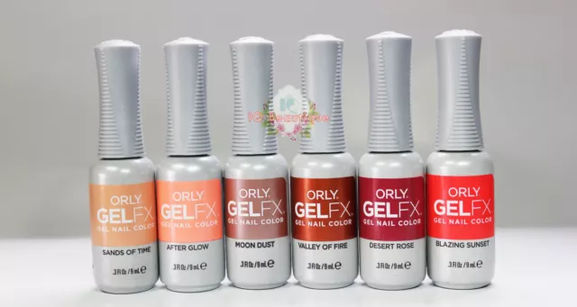 Orly GelFX Soak Off Gel Polish 0.3oz/9ml  - Summer 2023 Updated! *Pick Any*