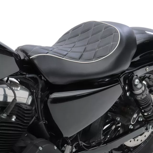 Sella Monoposto per Harley Davidson Sportster 04-20 Craftride SR4 Solo