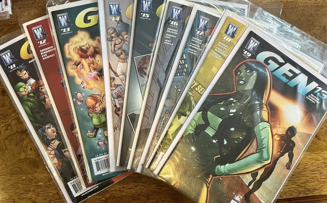 Gen 13 - Comic Book Lot - 11 Issues - Image, J.Scott Campbell, PENNY AUCTION!!!