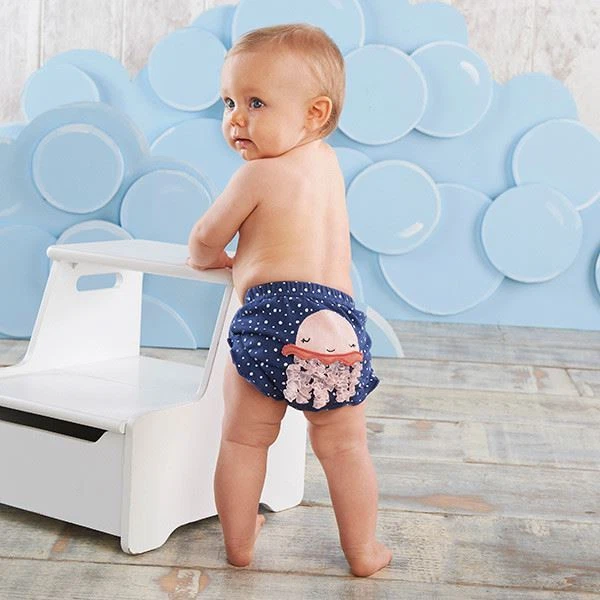 Under The Sea 3-Piece Diaper Cover Gift Set - Girl