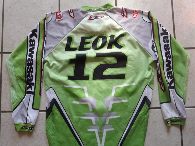 Maillot SHIRT jERSEY Officiel KAWASAKI TANEL LEOK MX 2006