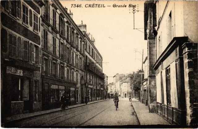 CPA AK Creteil Grande Rue FRANCE (1282379)