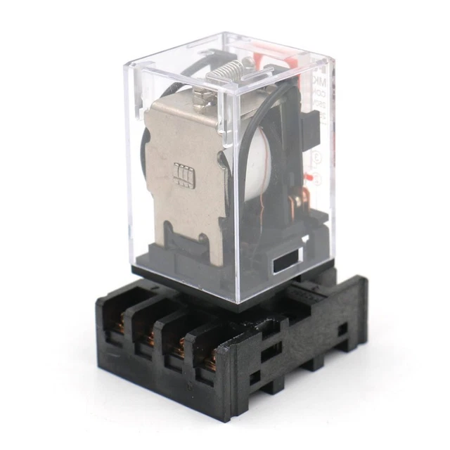 POWER RELAY MK2P-I General Purpose Relay 10A 250V 8Pin DPDT W/ PF083A ...