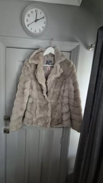 Lipsy london fur coat hot sale