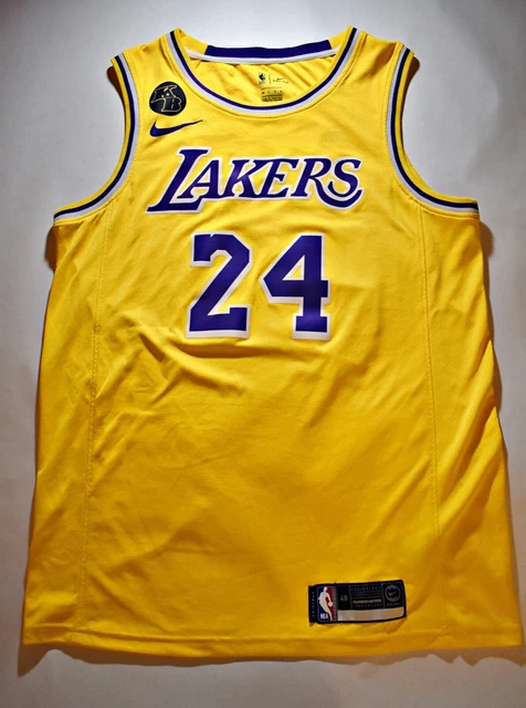 KYLE KUZMA Los Angeles LAKERS Nike WISH White KOBE KB Patch Swingman Jersey
