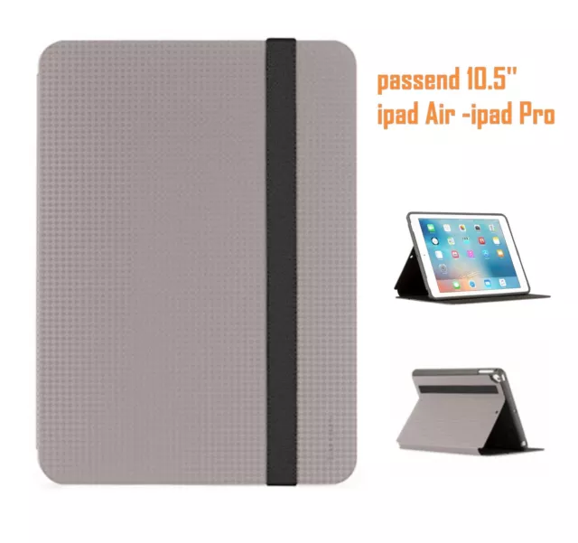 Tablet Hülle iPad Pro iPad Air 3 Cover Click-In Apple 10.5" Grau TARGUS #T-23