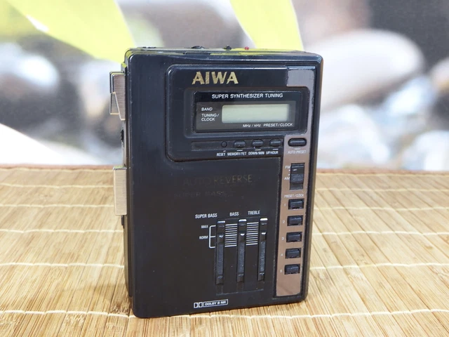 Vintage Aiwa Walkman HS-TX456 Neuf Avec Emballage Original