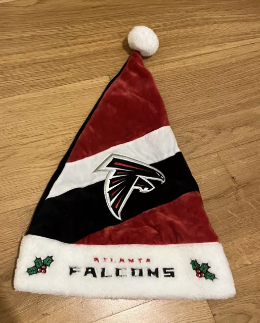 NFL Atlanta Falcons Santa Claus Hat Christmas Football