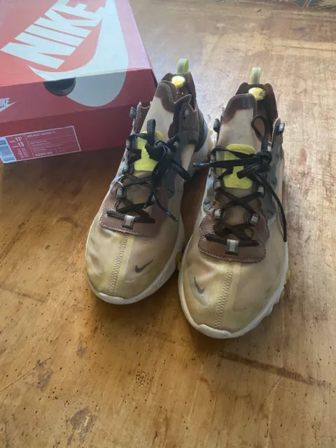 NIKE REACT ELEMENT 87 Desert Sand AQ1090 002 craft Moon gato travis scott sail EUR 90 00 PicClick FR