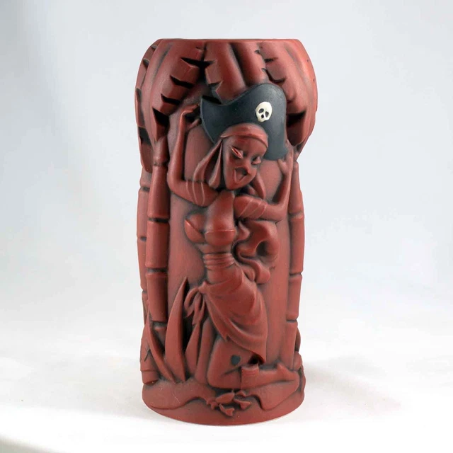 Tiki Farm Marooned Mutineer Sexy Lady Pirate Ship Ceramic Tiki Mug 20oz New 2022