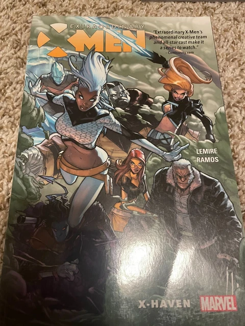 Extraordinary X-Men Vol. 1 : X-Haven by Jeff Lemire (2016, Trade Paperback)