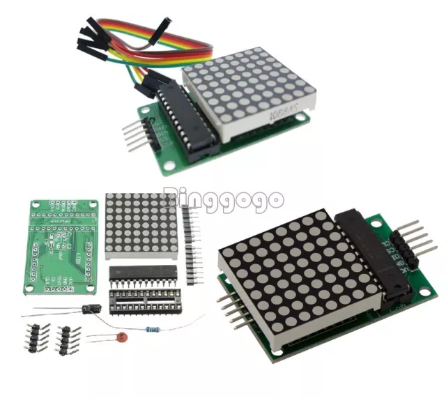 MAX7219 Dot led matrix Module MCU control LED Display modules for Arduino DE