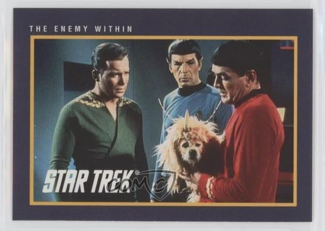 1991 IMPEL STAR Trek 25th Anniversary Captain Kirk Spock Scotty #9 0bt4 ...