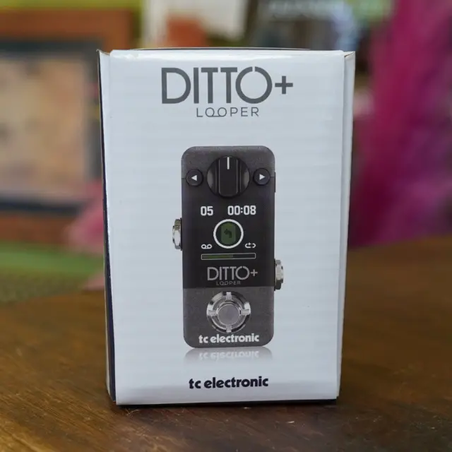 TC Electronic DITTO+ LOOPER Guitar Effects Pedal