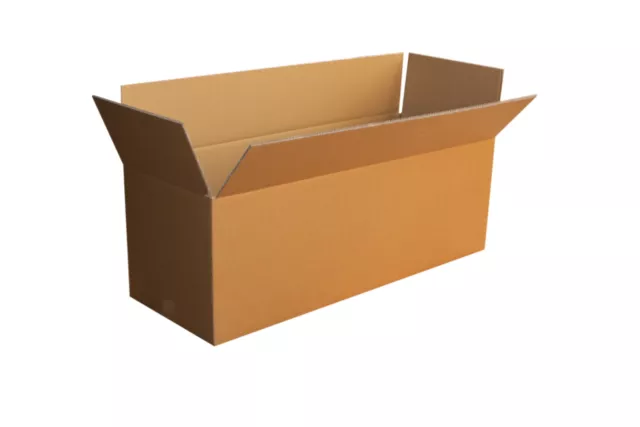 3 St Cartone per Spedizione 1200x400x400 MM Libro 2.40 Ondulato BC Scatola