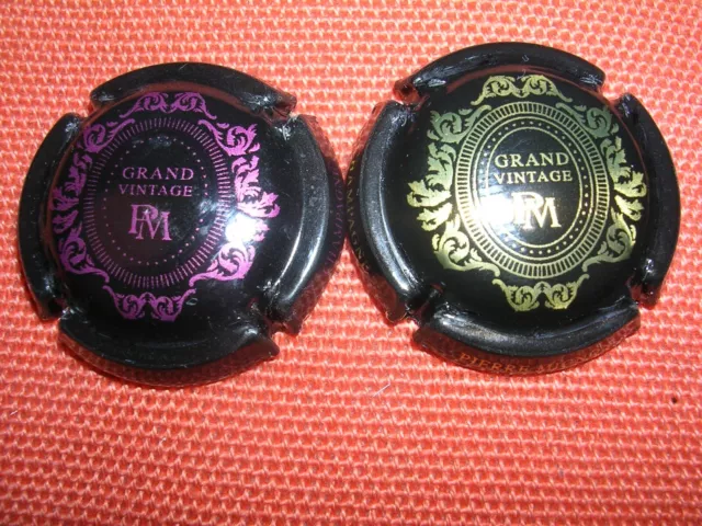 capsule champagne pierre mignon n°? grand vintage or et rosé