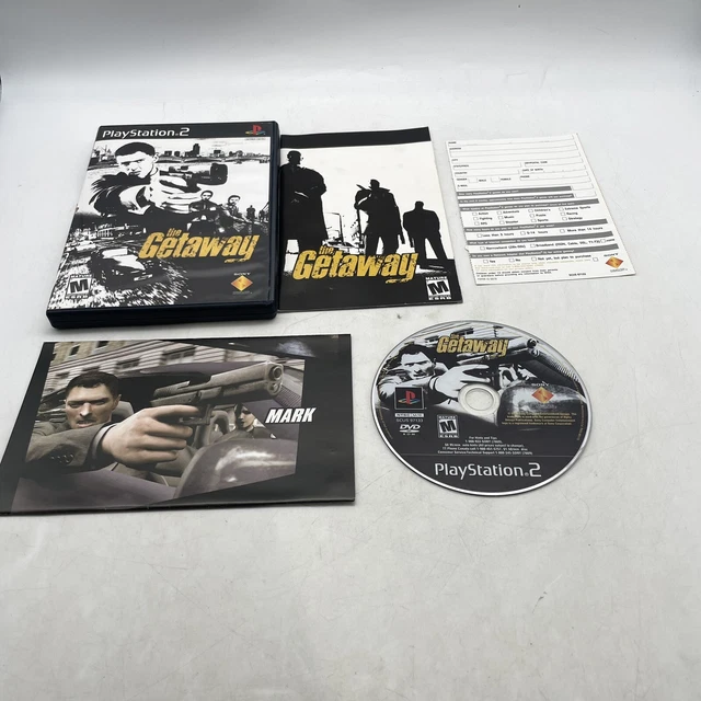 THE GETAWAY PS2 PlayStation 2 W/ Reg Card & Poster - Complete CIB