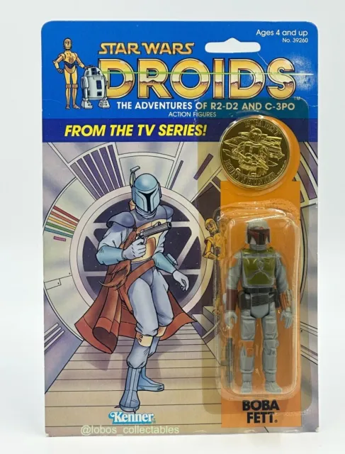 Star Wars Droids Boba Fett Moc  1985 Kenner