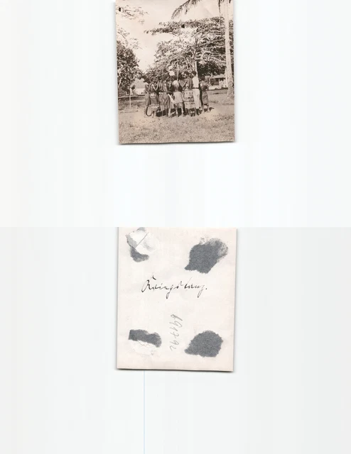 (b91792)   Neuguinea Kriegstanz, deutsche Kolonialzeit, stammt von einem Be