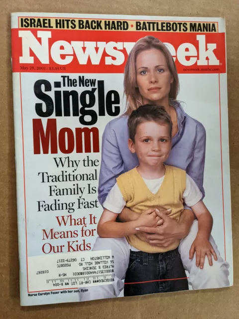 NEWSWEEK May 28 2001 Single Moms Traditonal Family Moulin M411