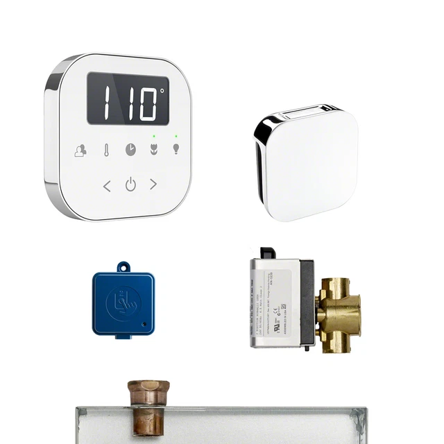Paquete de ducha de vapor Mr Steam ABUTLER1 AirButler - - blanco